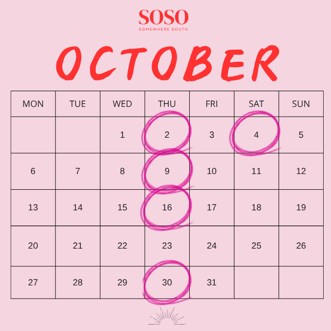 October 2025 Events